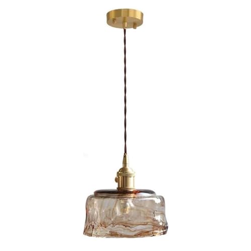 Lustre en verre fait à la main pour créer une chambre cocon chaleureuse