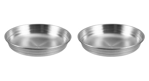 寿司皿 小皿 薬味皿 醤油皿 ステンレス 食品ディップボウル 美濃焼 小鉢 豆鉢 食器セット 丸皿 調味料皿 受け皿 前菜プレート 風味皿 家庭 旅館 飲食店用 2枚セット (2個シルバー,9cm)