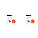 Base Street Hockey Ball - Liquid Filled I No-Bounce-Technologie I Für alle Temperaturen I Inline- und Street Hockey I Orange