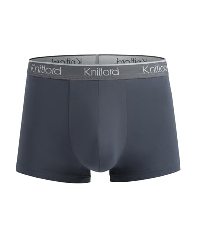 KNITLORD Soft Men's Underwear Micro Modal Breathable Boxer Briefs for Men Multipack, 4 Pack2