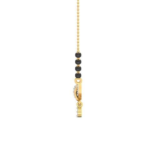 Image of WHP Jewellers Elegance 9KT Diamond Mangalsutra for Women | Diamond Fashion Jewellery for Women | Great for Gifting