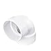 NDS 3P02 3-Inch Sewer Drain Elbow, 90-Degree, PVC