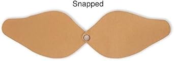 Whisper Bra Strapless, Backless, Reusable Adhesive Bra for Comfortable All-Day Wear