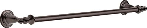 Delta Faucet 75018-RB Victorian Wall Mounted 18" Towel Bar in Venetian Bronze, Bath Accessories, Bathroom Accessories