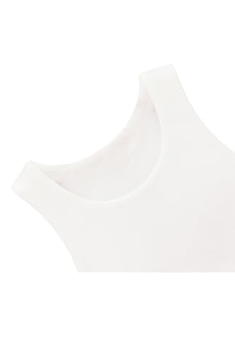 Image of Lilax Girls' Double Lined Sleeveless Basic Crop Tank Top