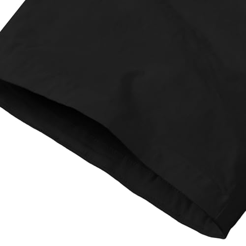 Short cargo stretch pour homme bermuda uni classique taille haute