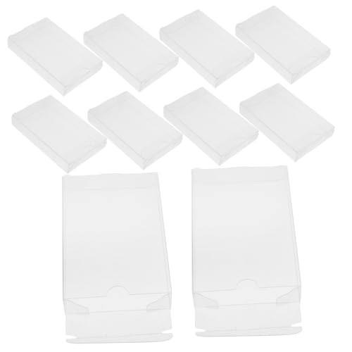 Impilabile ed : il design impilabile non solo a organizzare i tuoi nastri, ma aggiunge anche un tocco al tuo display, protezione per cassette, copertura per cassette