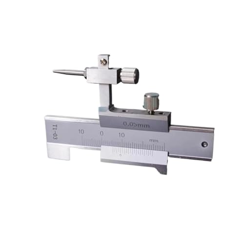 Calibrador Vernier Paso 0-10mm acero inoxidable miniatura 1