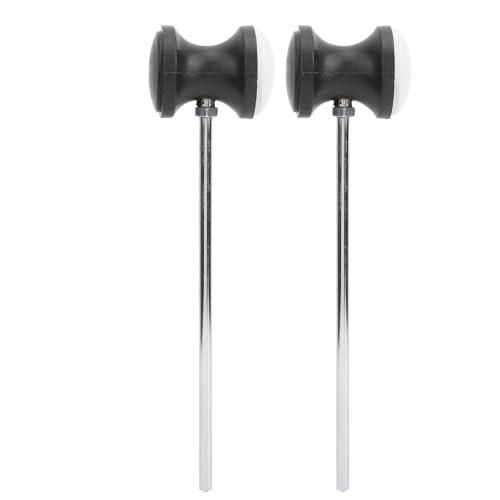 2Pcs Drum Kit Mallet para pedal de batería miniatura 2