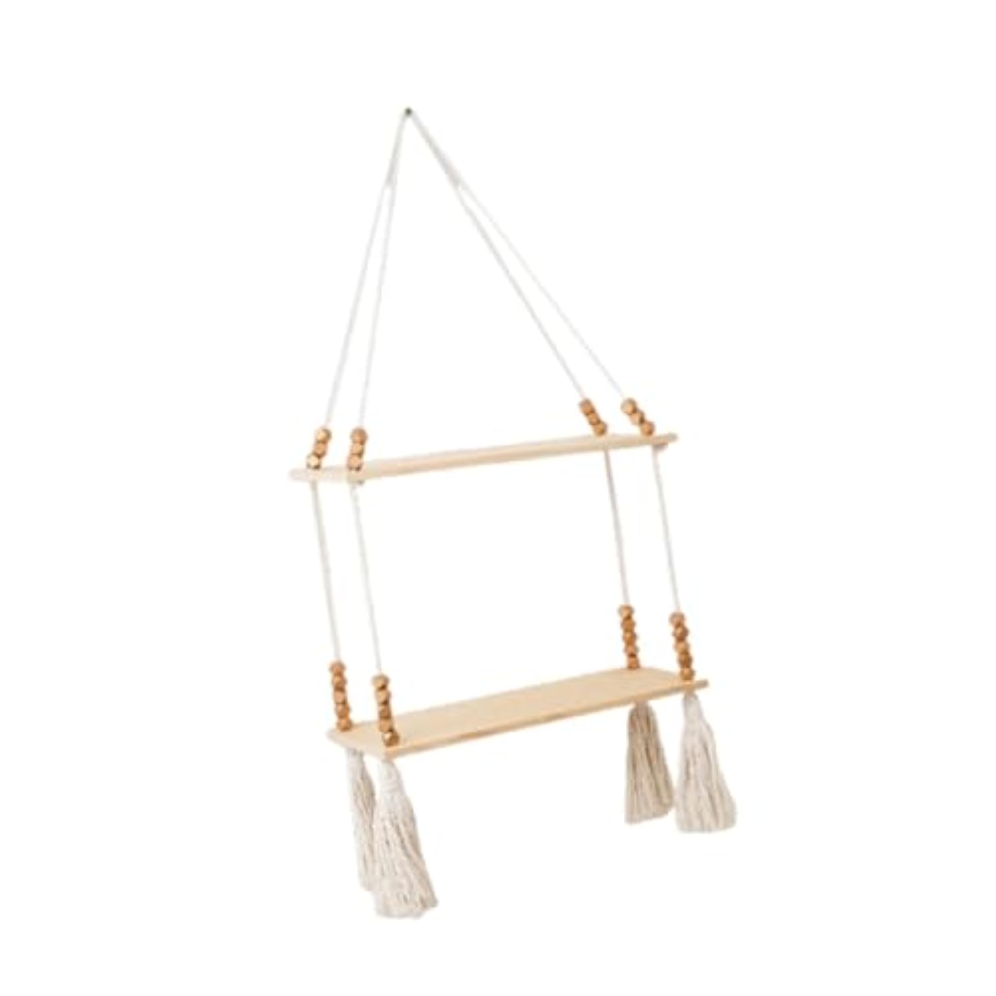 Boho Macrame Wall Hanging Shelf