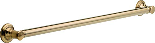 80% Off Discount DELTA 41636-CZ Traditional 36-Inch Grab Bar with Concealed Mounting, Champagne Bronze