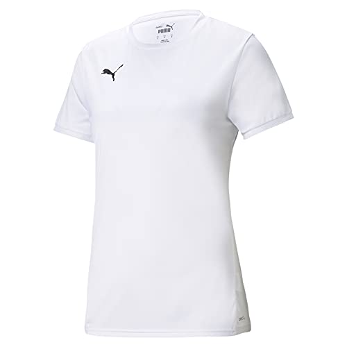 Maillot PUMA femme Teamliga blanc respirant et léger taille S