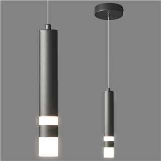 ZPBSJ Lámparas Araña Modernas Altura Ajustable LED Mini Lámparas Araña Negro Cocina Isla Dormitorio Lámpara Araña Pequeña(1-Paquete)