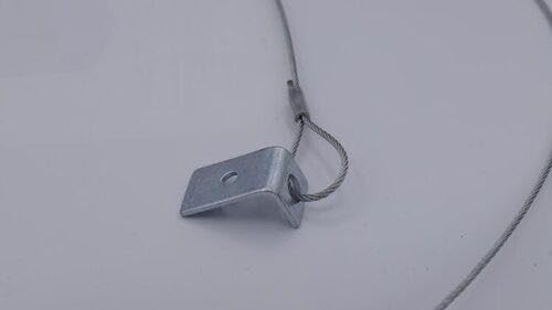 GRIPPLE® Standard Hanger/Ceiling Clip Shot Fired end Fixing, No. 1 Size, 10 feet Long, Sold 10/ Zack Bag (NP00)