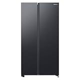Samsung American Style Fridge Freezer with SpaceMax Technology, Power Cool and Power Freeze Technology, Black, RS62DG5003B1E