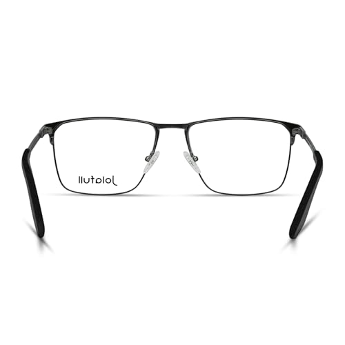 Image of JF1803 Optical Frames Square Designer Prescription Glasses for Men 58 mm