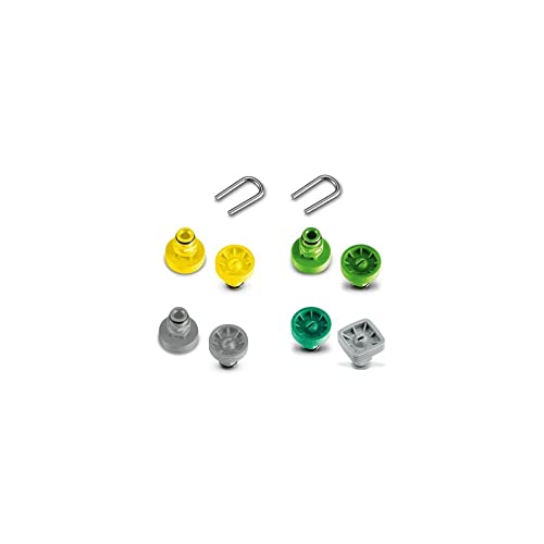 sparefixd Juego de boquillas de chorro para limpiador de patio Karcher T-Racer T 300 / T 350