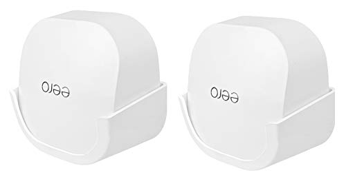 Support mural eero 6 blanc minimaliste fixation Wi-Fi 6 sans trace