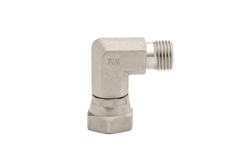 POLBERIS Knie 1/4'' Stahl Schraubmuttern 90st. GZ GW Ellenbogen AG AG