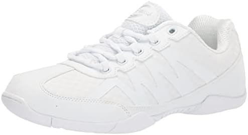 chassé Apex Youth Cheerleading Shoes - White Cheer Shoes (3 Youth)
