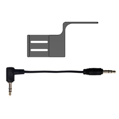 VOANZO Espansione Microfono X4, Accessori di espansione Telecamera panoramica X3/X2, Accessori Adattatore Microfono Esterno per Telecamera Ins-ta360 X4, Compatibile con Supporto Microfono