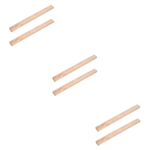 LIFKOME 3 Ensembles Poignées De Rechange Pour Hache Naturel Lot De Accessoires Robustes Pour Outils De Travail Du Jardinage Et Activités Extérieures 2 Pièces * 3