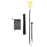 GRIRIW Schwimmwiderstands Parachute Gelb Schwimmtraining Ausrüstung für Erwachsene Widerstandstraining Schwimmtrainer Komfortables Praktisches Material Fitnesssteigerung Schwimmsport