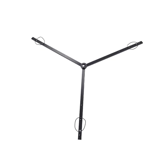 Image of Garosa Tripod Stabilizer Floor Guide, Foldable Aluminum Triangular Strut Support for Surveying Photography Silver 60cm Reinforced O Loop Feet Outdoor Uneven Terrain