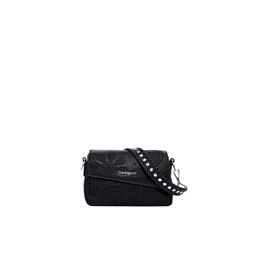 Desigual sac bandoulière floral brodé