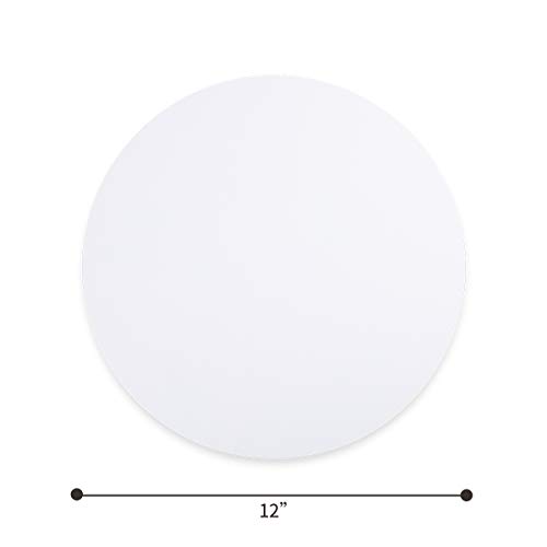 Transon 6-Pack Round Canvas Panel For Painting 12Inch #TOP2