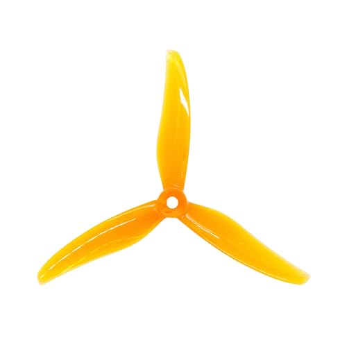 Rotors à 3 pales 5.2 pouces et hélice PC renforcée 5236 orange pour propulsion FPV