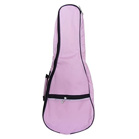 Image of Ukulele Case with 5MM Sponge Padding Adjustable Shoulder Strap 21 Inch (23 /24 inch, Pink)