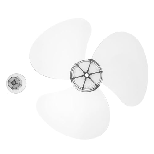 TOYANDONA Accesorio Ventilador de Mesa Transparente Gris Resistente Altas Temperaturas bajo Ruido...