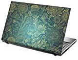 TaylorHe 15.6 Inch 15 Inch Laptop Skin Vinyl Decal With Colorful Patterns And Leather Effect Laminate MADE IN England Colourful Clouds