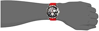 Tissot Men's T-Race Chrono Quartz Stainless Steel Casual Watch Red T1154172705100, Red, Quartz Movement