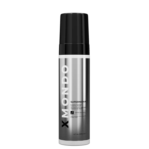 Supernova Blonde Toning Leave-In Foam | Vegan Formula Replenishes, Restores Hair With Jojoba Oil & Bond Builder, Reduce Brassy, Yellow Tones On Blonde, Highlighted And Gray Hair | 6.7 Fl Oz, Pack Of 1 #TOP27