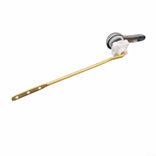 Jotekonoby - Jotekonoby Poignée de rechange pour WC, levier de chasse d'eau latéral ou avant, compatible avec la plupart des toilettes, levier de déclenchement en alliage de zinc avec écrou de verrouillage en