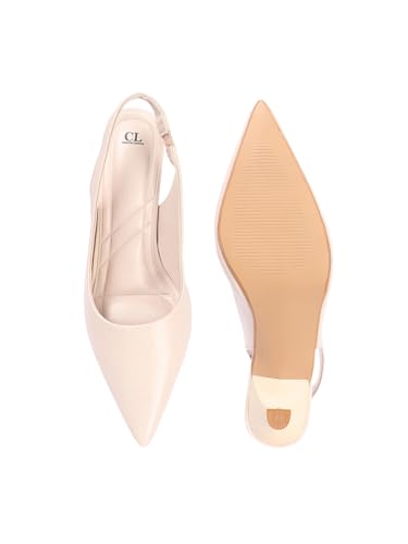 Image of Carlton London Women Stylish Backstap Sandal for Casual Wear, Party and Formal Wear with Stiletto Heels