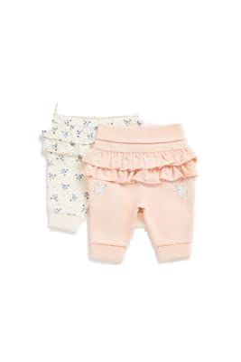 MothercareGirls EB429 Nb G Bb Frill 2Pk Jogger
