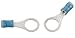 16-14 1/4 Ring Terminal/Blue 100-pack