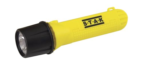 Stak FATEX01 Lampe Torche ATEX LED 60 Lumen Ip67 1 W Jaune