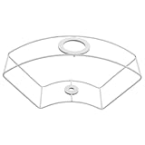 Abat-jour en fil métallique : fabriqué avec une armature en fil de fer, cet abat-jour offre une excellente durabilité et une résistance à la rouille, prolongeant ainsi sa durée de vie. cage de suspension, support de lampe