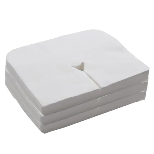 100 Stück Massage-Gesichtsabdeckungen, Einweg Gesichtsauflage...