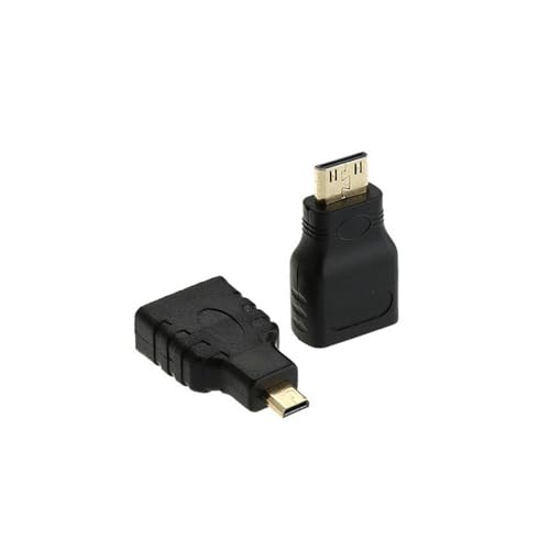 HDMI a Doble HDMI Hembra Divisor Adaptador Extensor miniatura 3