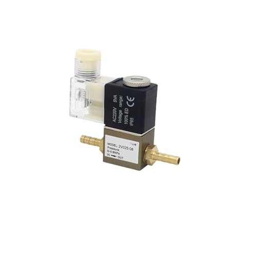 Électrovanne pneumatique 12V 2V025-08 normalement fermée 1/4 BSP - 2