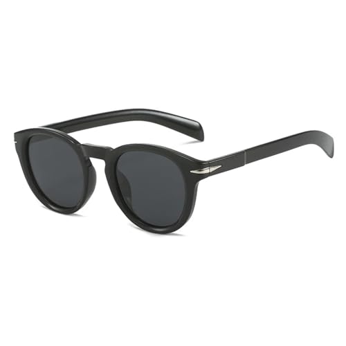 Lunettes de soleil rondes hommes UV400 haute protection contre les reflets et la fatigue