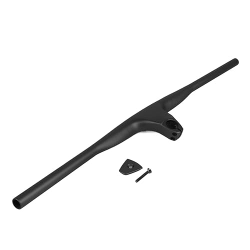 Guidon intégré en carbone pour VTT cintre 740mm potence inclonable 17° noir