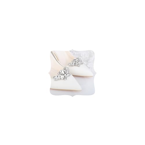 Boucles de chaussures strass JWICOS Personnaliser escarpins simples mariage et bal