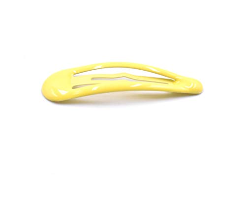 Art&Beauty 10 Pairs Colorful Glossy Snap Prong Clips Bendy Hair Clips Barrettes For Ladies Girls Women Adults Hair Bow By Art&Beauty #TOP4