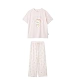 [ジェラート ピケ] ドラえもん【レディース】 ワンポイントTシャツ PWCT254202 PNK[ジェラート ピケ] ドラえもん【レディース】 総柄ロングパンツ PWCP254203 PNK
